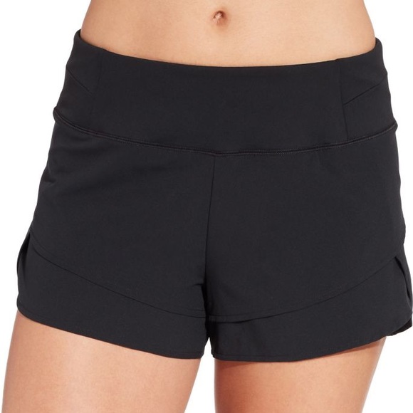 calia mid rise shorts